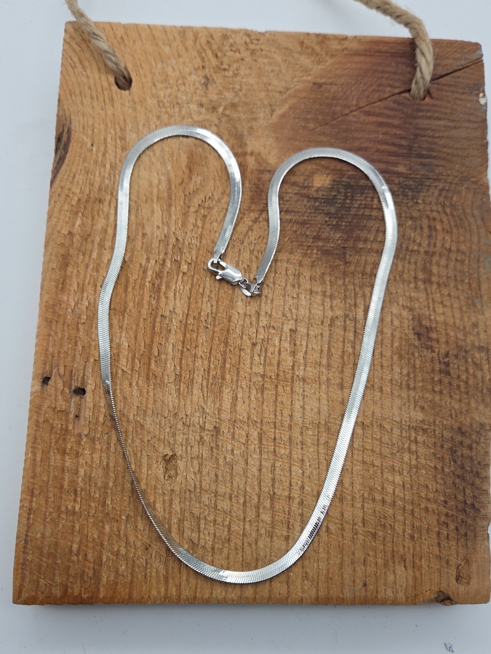 Sterling Silver Snake Chain Necklace